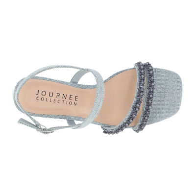 Journee Collection Womens Lornnah Heeled Sandals