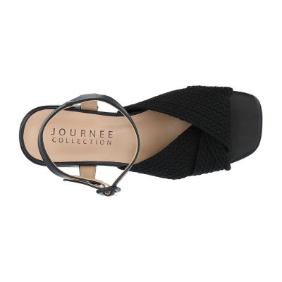 Journee Collection Womens Zerlina Heeled Sandals