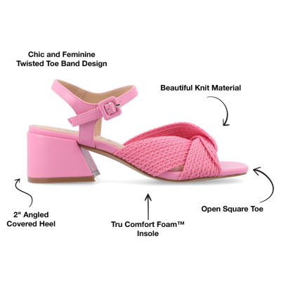 Journee Collection Womens Zerlina Heeled Sandals