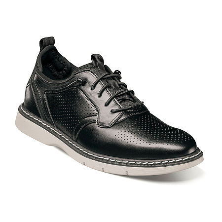 Stacy Adams Little & Big Boys Sync Elastic Lace Oxford Shoes, 13 Medium, Black