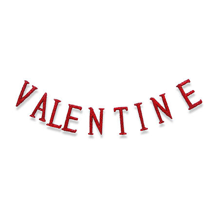 National Tree Co. 76 Valentine Wall Sign, One Size, Red