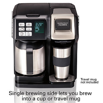 Hamilton Beach® FlexBrew 2-Way Brewer with 10 Cup Thermal
