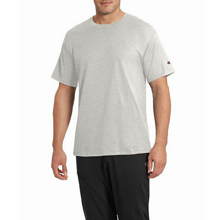 Champion Mens Crew Neck Short Sleeve T-Shirt, Xx-large, Gray