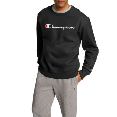 Champion Powerblend Mens Crew Neck Long Sleeve Sweatshirt - JCPenney