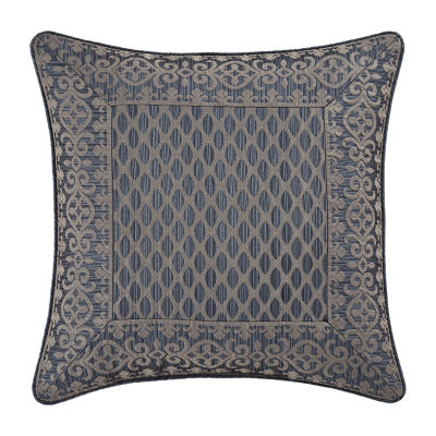 Five Queens Court Leah Square Throw Pillow