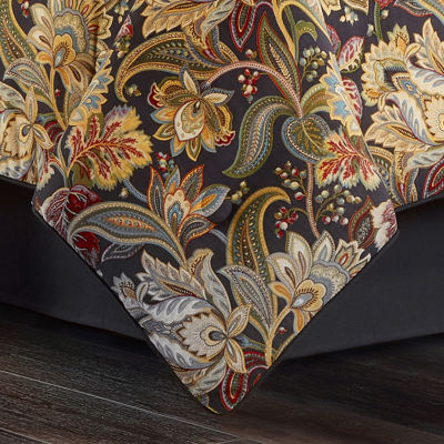 Five Queens Court Stefania 4-pc. Floral Extra Weight Comforter Set