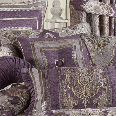Five Queens Court Dominique Square Throw Pillow
