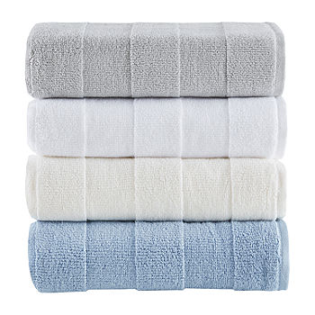 Splendor 6 Piece 100% Cotton Towel Set Madison Park Signature Blue