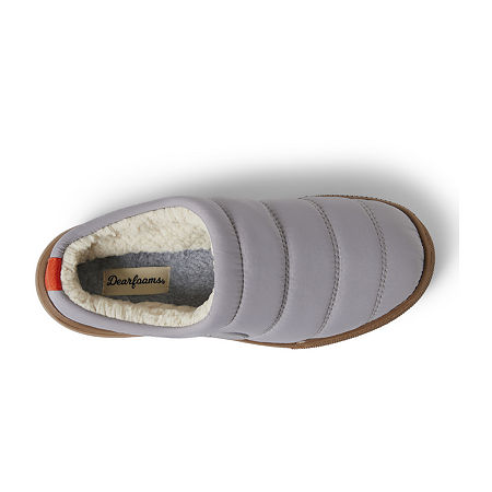  Womens > shoes > Clog Slippers-Dearfoams Womens Clog Slippers