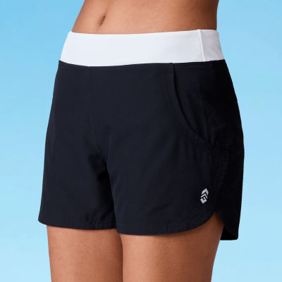 Free Country Garden Oasis Womens Swim Shorts, Color: Slate - JCPenney