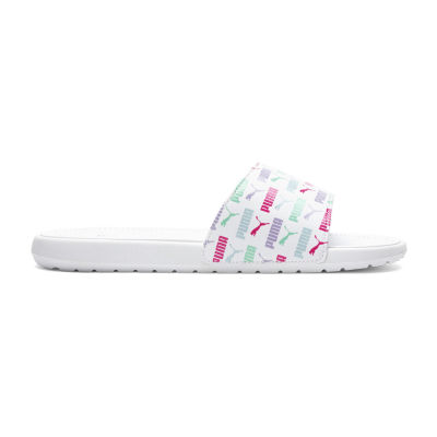 PUMA Womens Cool Cat 2.0 Aop Slide Sandals