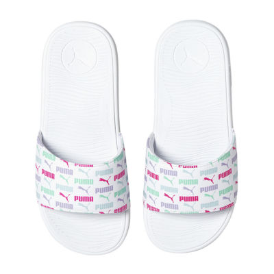 PUMA Womens Cool Cat 2.0 Aop Slide Sandals