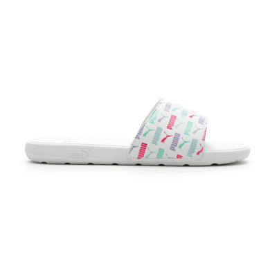 PUMA Womens Cool Cat 2.0 Aop Slide Sandals