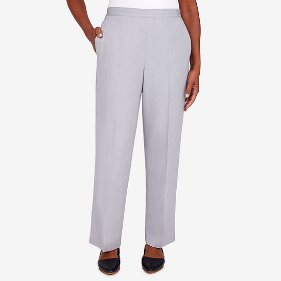 Alfred Dunner Lady Like Womens Straight Pull-On Pants - JCPenney