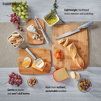 Farberware Poly 3-pc. Cutting Board Set, Color: White - JCPenney