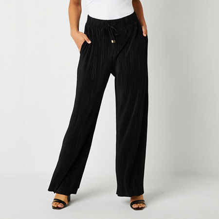  Bold Elements Wide Leg Pleated Pant