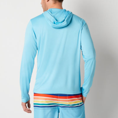Ocean Pacific Long Sleeve Hooded Swim Shirt