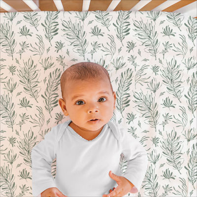 The Peanutshell Sage 3-pc. Crib Bedding Set