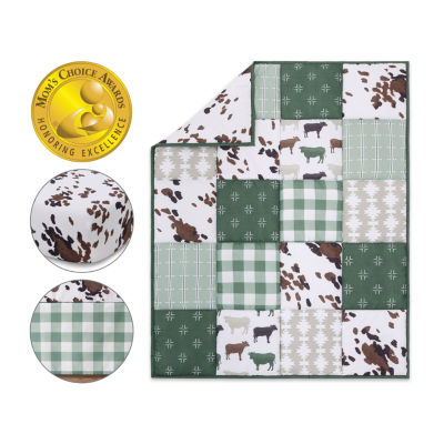 The Peanutshell Boho Farm 3-pc. Crib Bedding Set