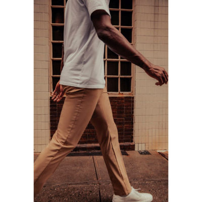 Dockers Signature Go Khaki Mens Slim Slim Fit Flat Front Pant