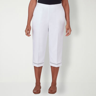 Alfred Dunner Charleston Mid Rise Capri Pants