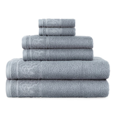 Broadhaven Elegant Scroll Bath Towel