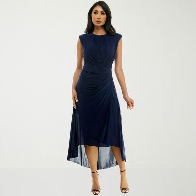 Premier Amour Sleeveless Midi Fit + Flare Dress