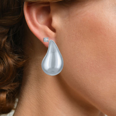 Diamond Addiction (G-H / Si2-I1) Womens 1/10 CT. T.W. Lab Grown White Diamond Sterling Silver Earring Set