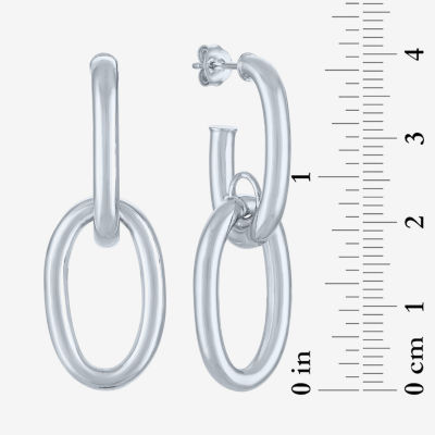 Diamond Addiction (G-H / Si2-I1) Womens 1/10 CT. T.W. Lab Grown White Diamond Sterling Silver Earring Set