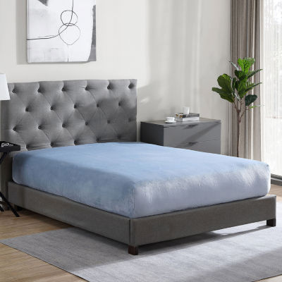 Swift Home Premium Plush Polyester Flannel Wrinkle Resistant Fitted Sheet