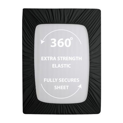 Swift Home Ultra Soft Easy Fit Standard Pocket Wrinkle Resistant Fitted Sheet