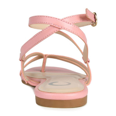 Journee Collection Womens Serissa Flat Sandals
