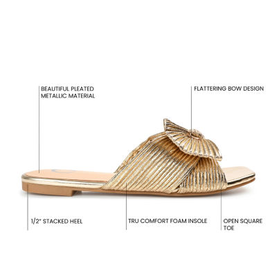 Journee Collection Womens Serlina Slide Sandals
