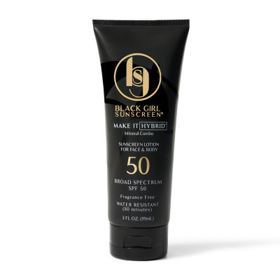 Black Girl Sunscreen Make It Hybrid Zinc And Lavender Sunscreen Spf50