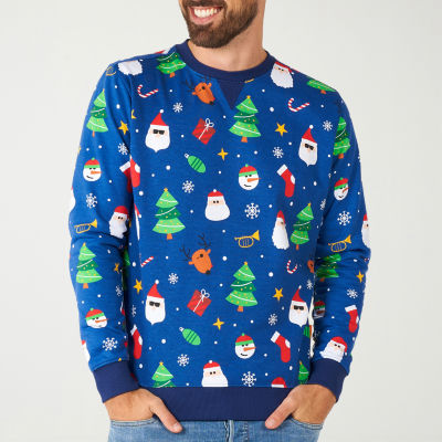 Novelty Mens Crew Neck Graphic T-Shirt