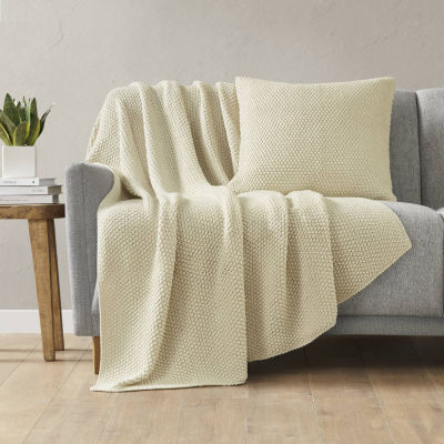 INK+IVY Bree Knit Washable Midweight Throw