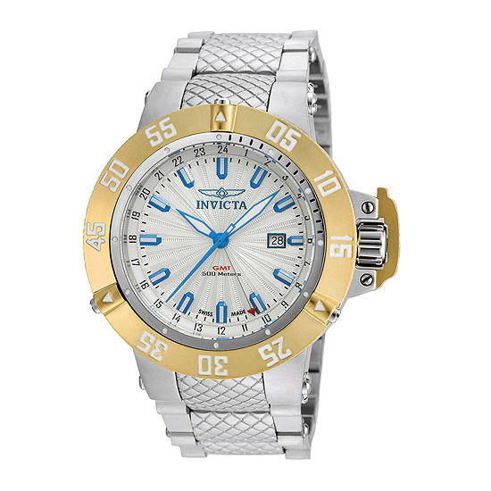 Invicta® Subaqua Mens Two-Tone Stainless Steel Bracelet Watch
