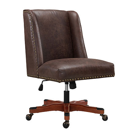 Draper Office Chair, One Size, Brown