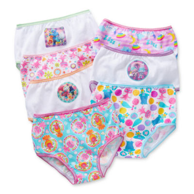Toddler Girls Baby Shark 7 Pack Brief Panty, Color: Blue - JCPenney