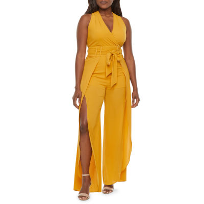 Premier Amour Sleeveless Split Leg Jumpsuit