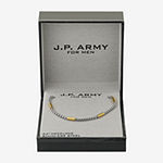 J.P. Army Men's Jewelry Stainless Steel 24 Inch Box Chain Necklace