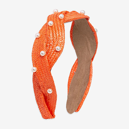 Bijoux Bar Headband In Orange