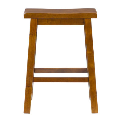 Barberry Counter Height Stool in Honey Brown