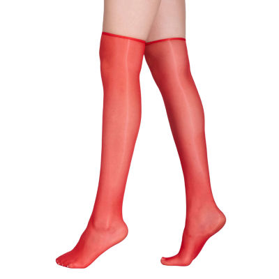 LECHERY Lustrous Sheer Knee-Highs Womens 2 Pair Knee High Socks