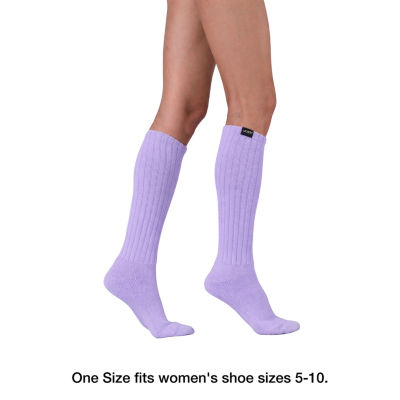 LECHERY 3 Pairs Of Scrunch Socks Womens Multi-Pack Boot Socks