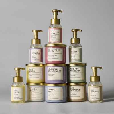 Distant Lands Luxe Teakwood 3-Wick Scented Jar Candle