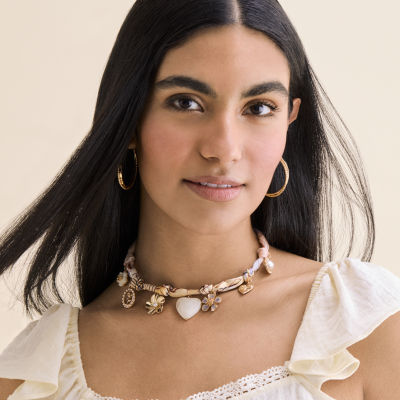 Bijoux Bar Womens 18 1/2 Inch Statement Necklace