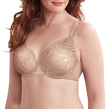 Bali Beauty Lift™ No Show Support T-Shirt Underwire Full Coverage Bra-Df0085
