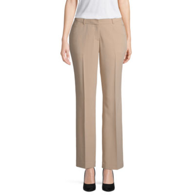 Worthington Womens Curvy Fit Perfect Trouser JCPenney
