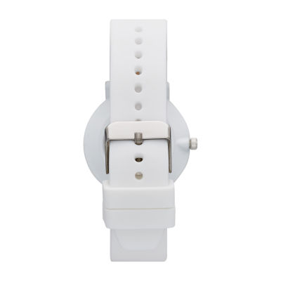 Womens White Strap Watch Fmdjo180 JCPenney